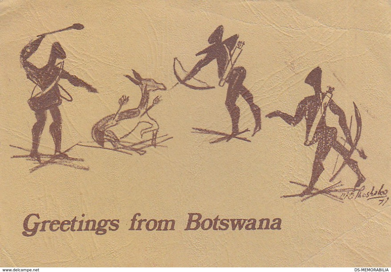 Botswana - Drawing By Moraka Phosoko 1978 Nice Stamps - Botsuana