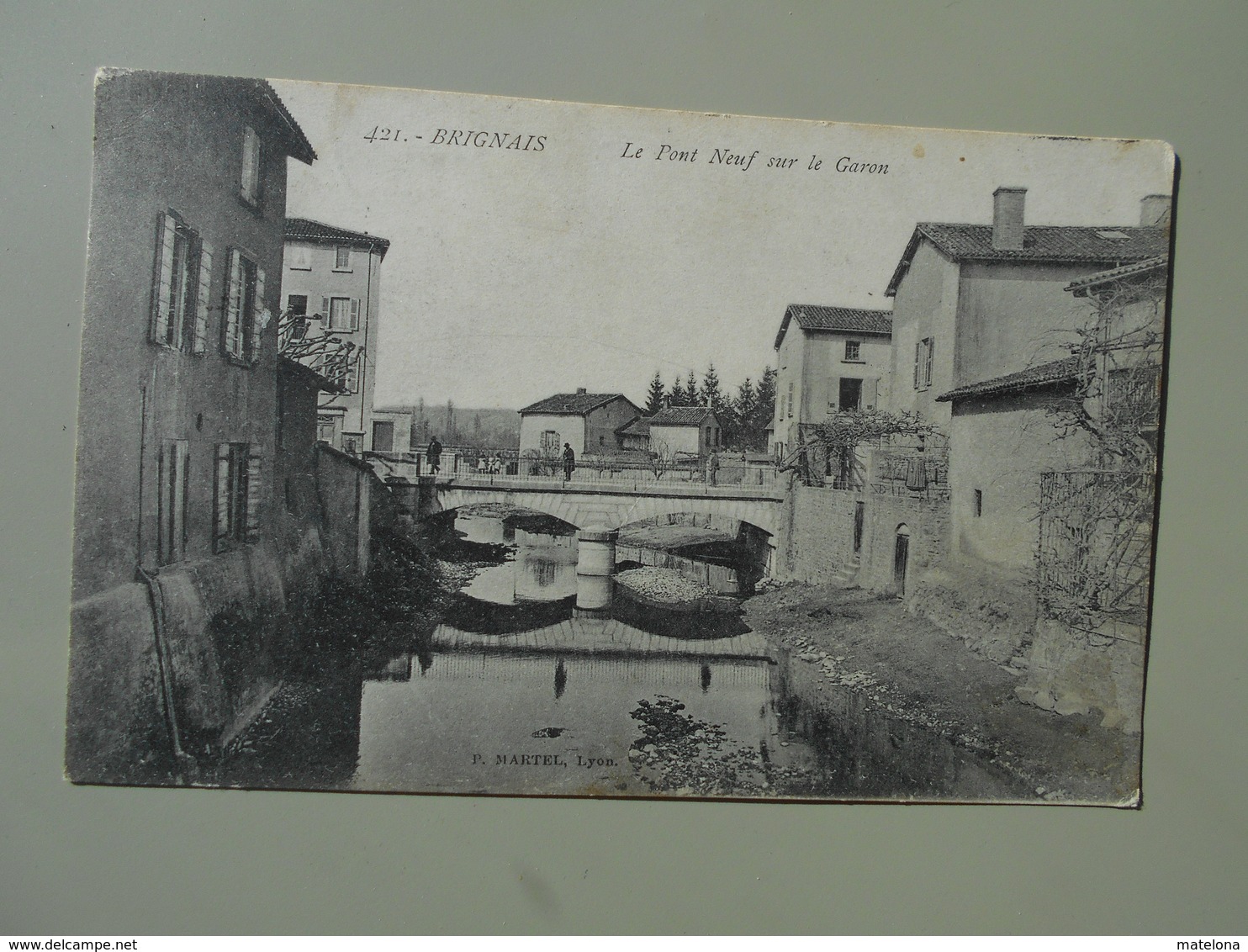 RHONE BRIGNAIS LE PONT NEUF SUR LE GARON - Brignais