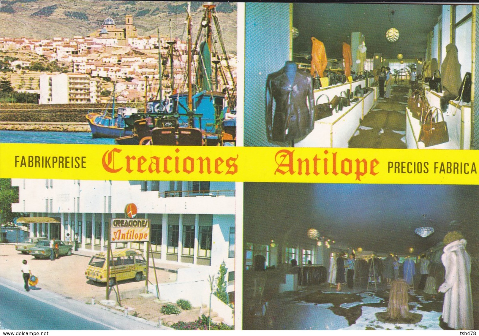 ESPAGNE---ALICANTE---ALTEA---CREACIONES ANTILOPE---voir 2 Scans - Alicante
