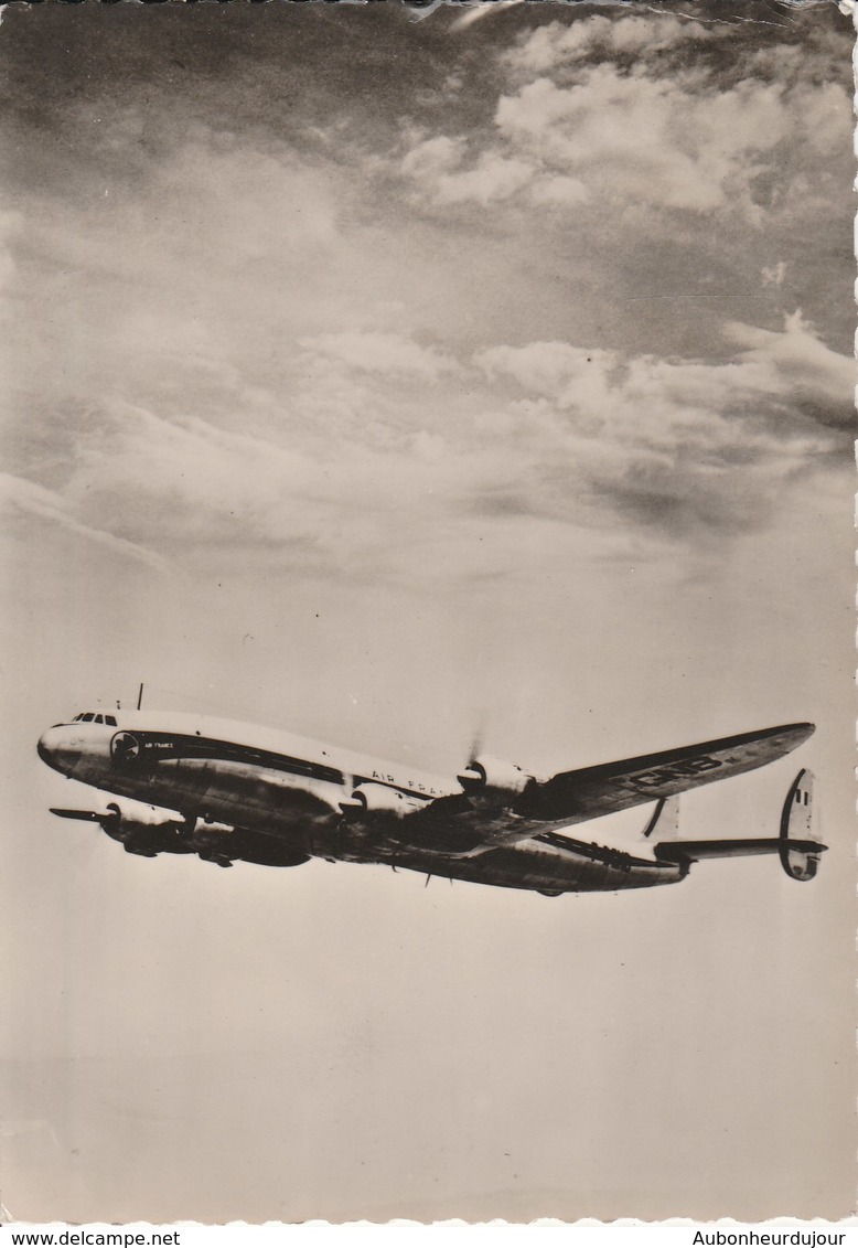 "SUPER-CONSTELLATION" De La Compagnie Air France 60G - 1946-....: Modern Era