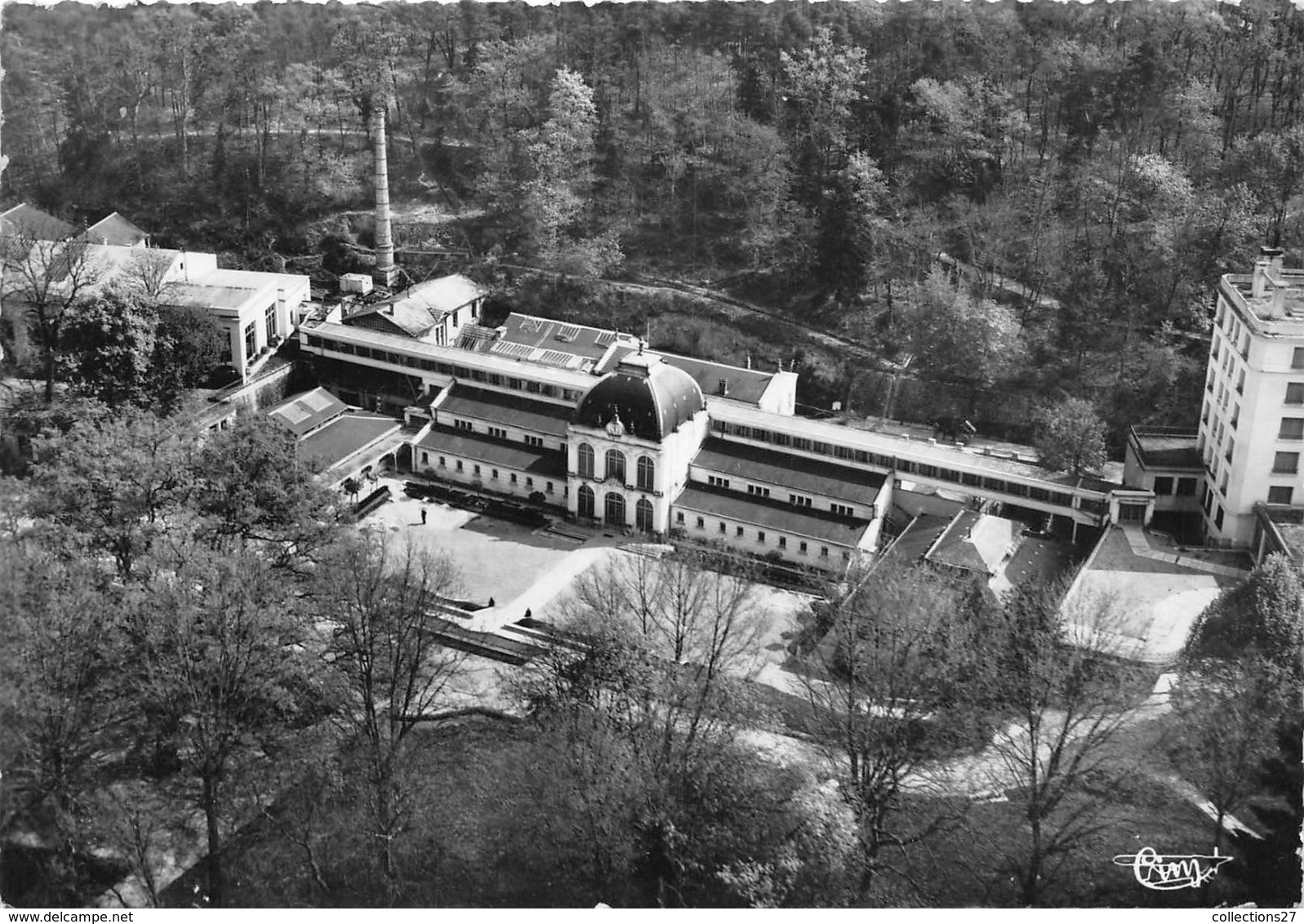 58-SAINT-HONORE-LES-BAINS- VUE AERIENNE DE L'ETABLISSEMENT THERMAL - Saint-Honoré-les-Bains