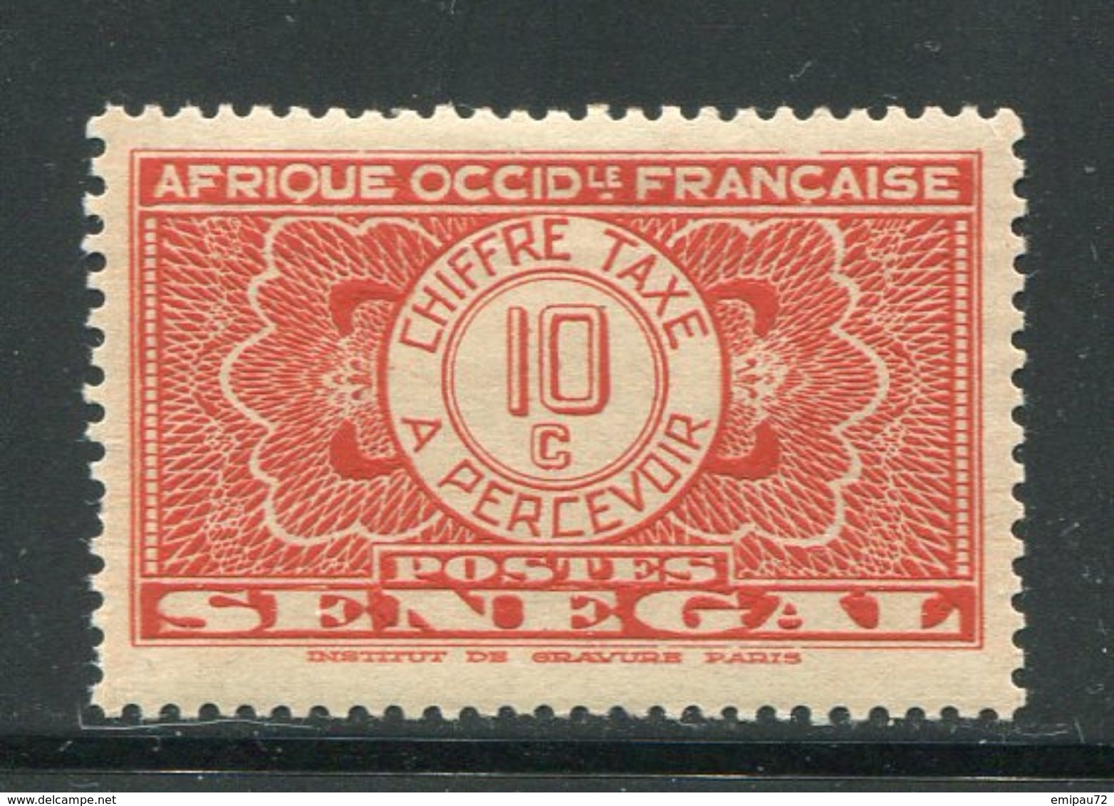 SENEGAL- Taxe Y&T N°23- Neuf Avec Charnière * - Timbres-taxe