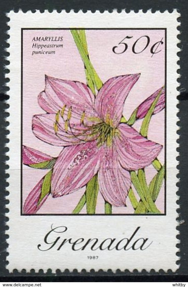 Grenada1987 50c Island Flowers Issue  #1291b MNH - Grenada (1974-...)