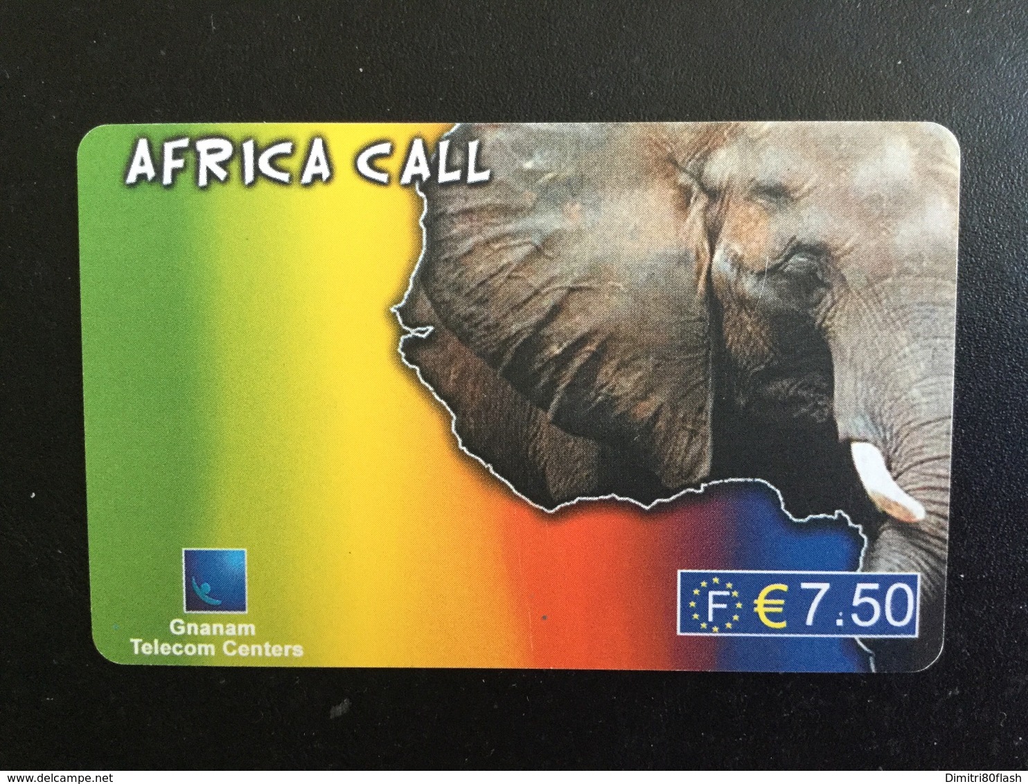 CARTE PREPAYEE AFRICA CALL - Other & Unclassified