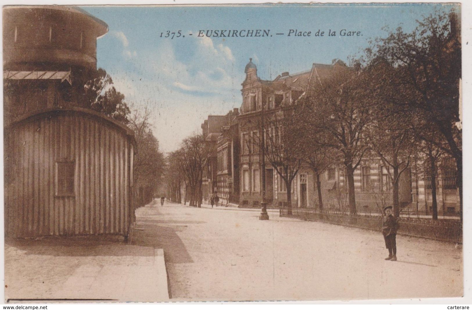 Deutschland,DEUTSCHES,ALLEMAGNE,NORTHRINE WESTPHALIA,CITY EUSKIRCHEN,place De La Gare,enfant,rare - Euskirchen