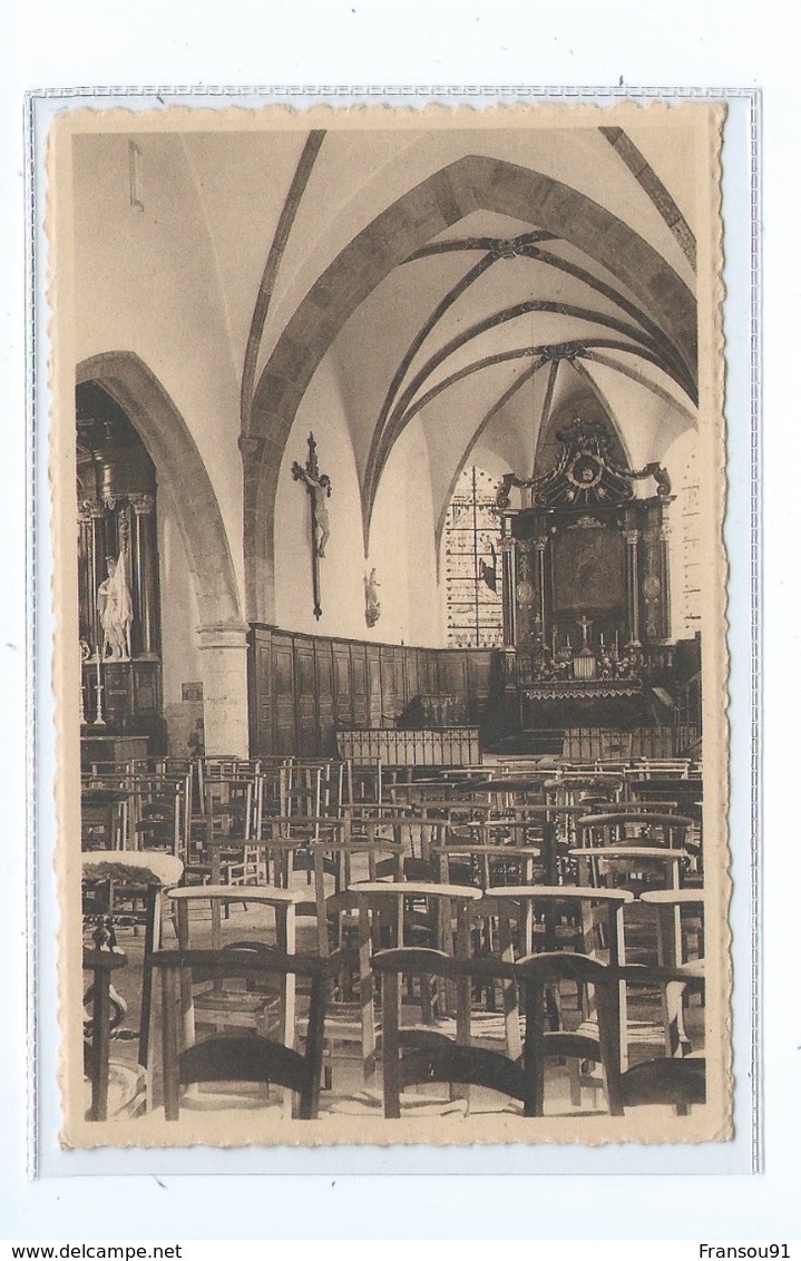 Leernes Intérieur De L'Eglise - Fontaine-l'Evêque