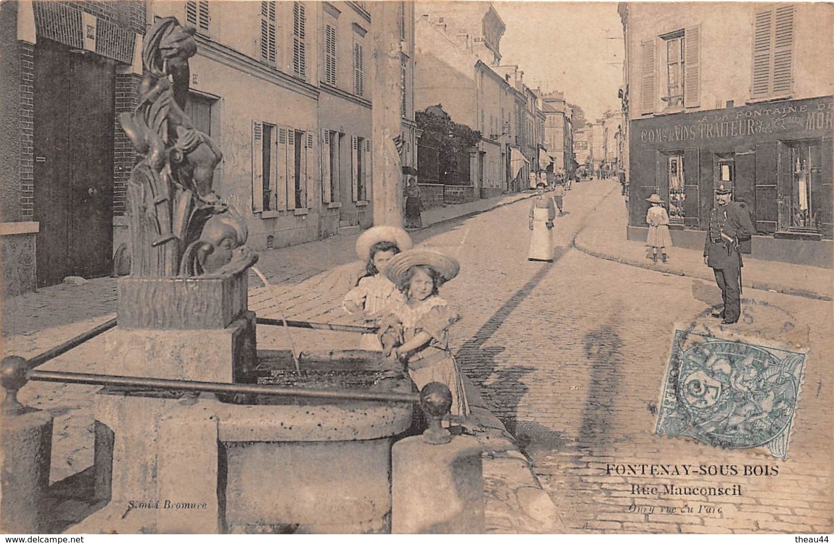 ¤¤  -  FONTENAY-sous-BOIS   -  Rue Mauconscil    - ¤¤ - Fontenay Sous Bois