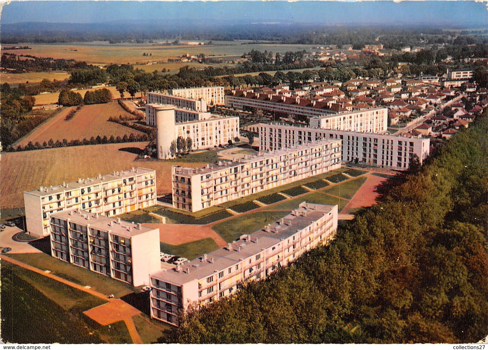 60-SENLIS- VUE AERIENNE - LE VAL D'AUNETTE - Senlis