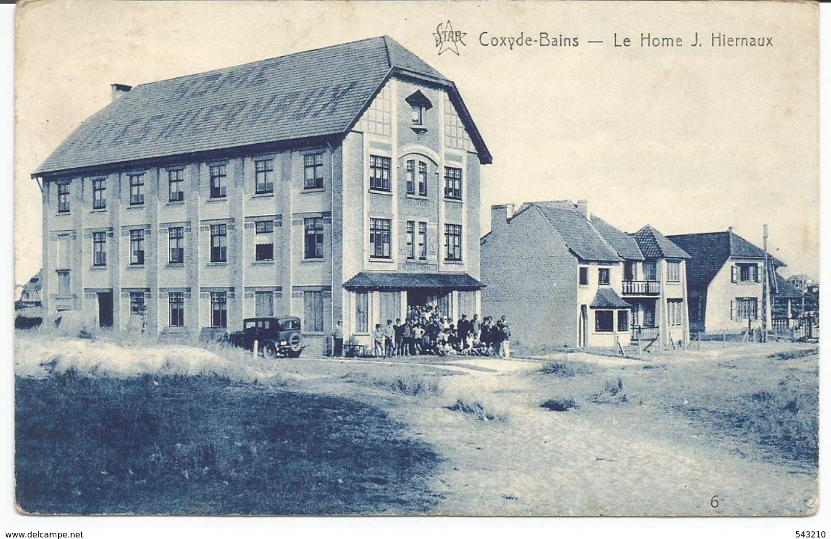 COXYDE- BAINS - LE HOME HIERNAUX - STAR -6 - 1933 - Koksijde