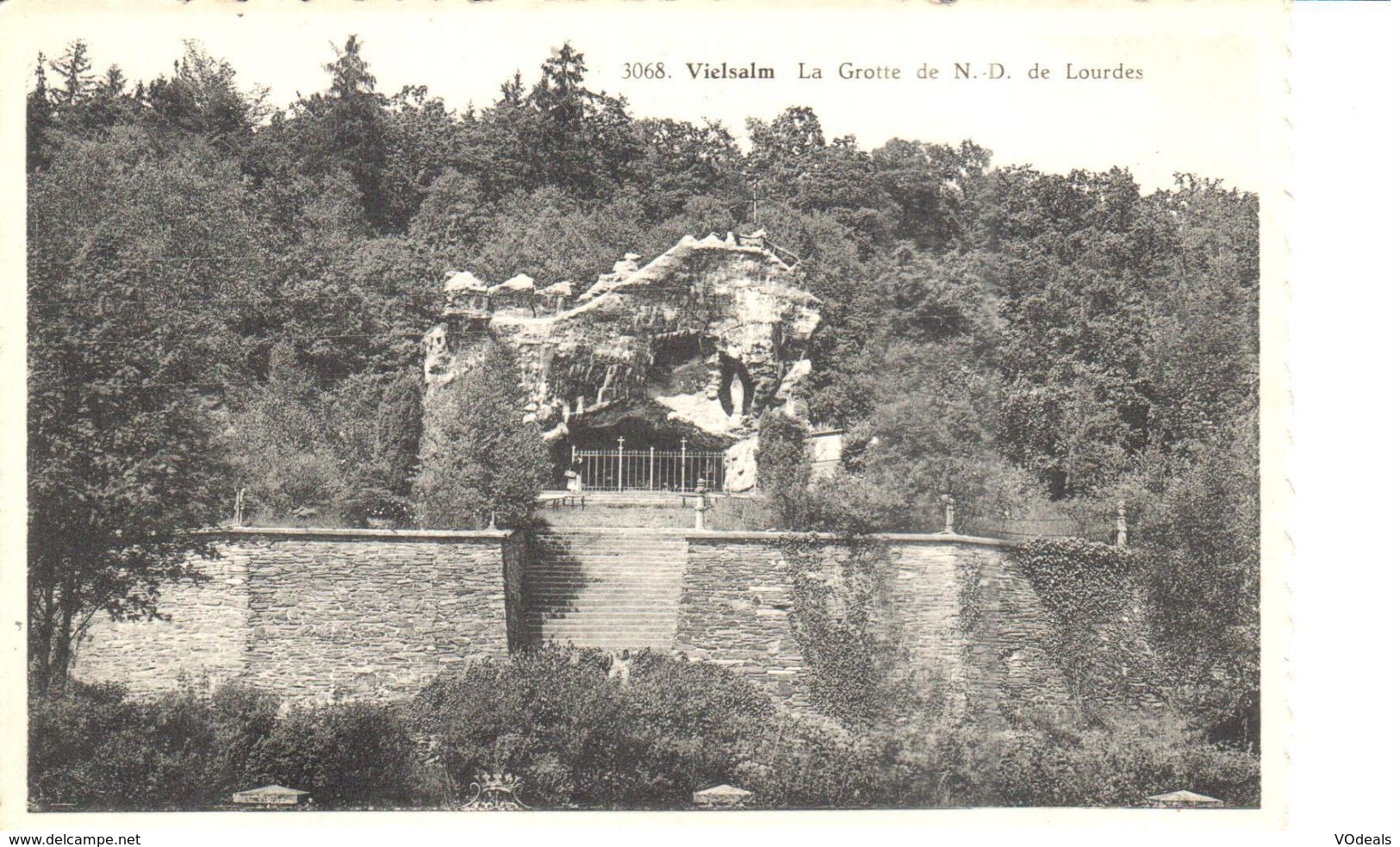 Vielsalm - CPA *- La Grotte De N D De Lourdes - Vielsalm