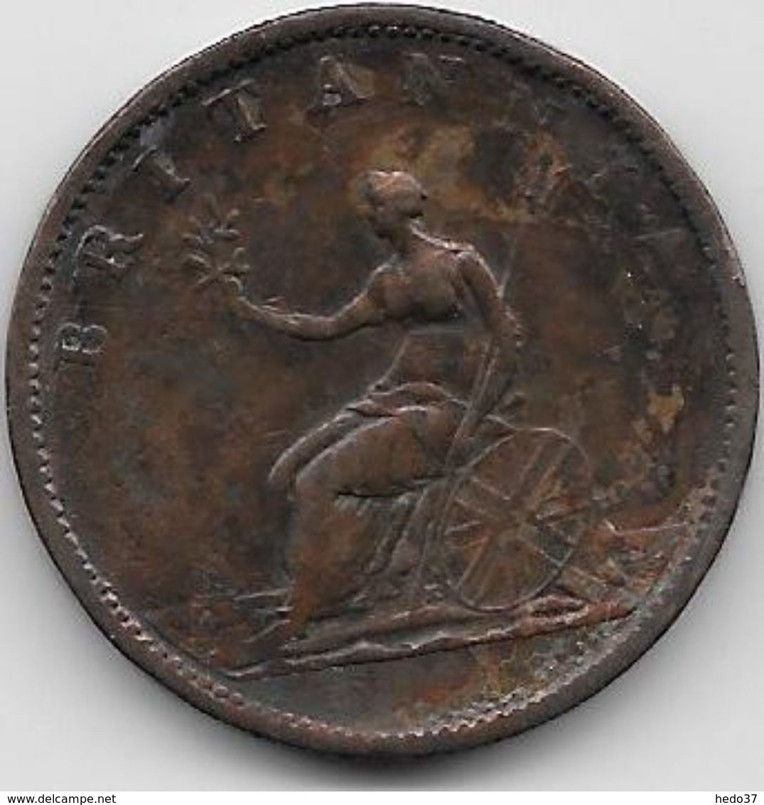 Grande Bretagne - Half Penny - 1806 - Autres & Non Classés