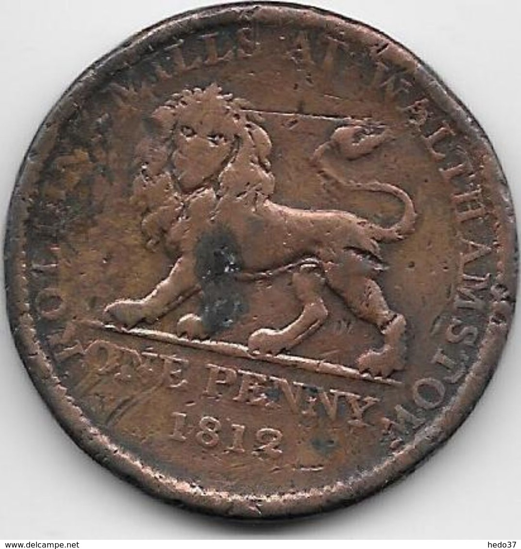 Grande Bretagne - Penny - 1812 - Sonstige & Ohne Zuordnung