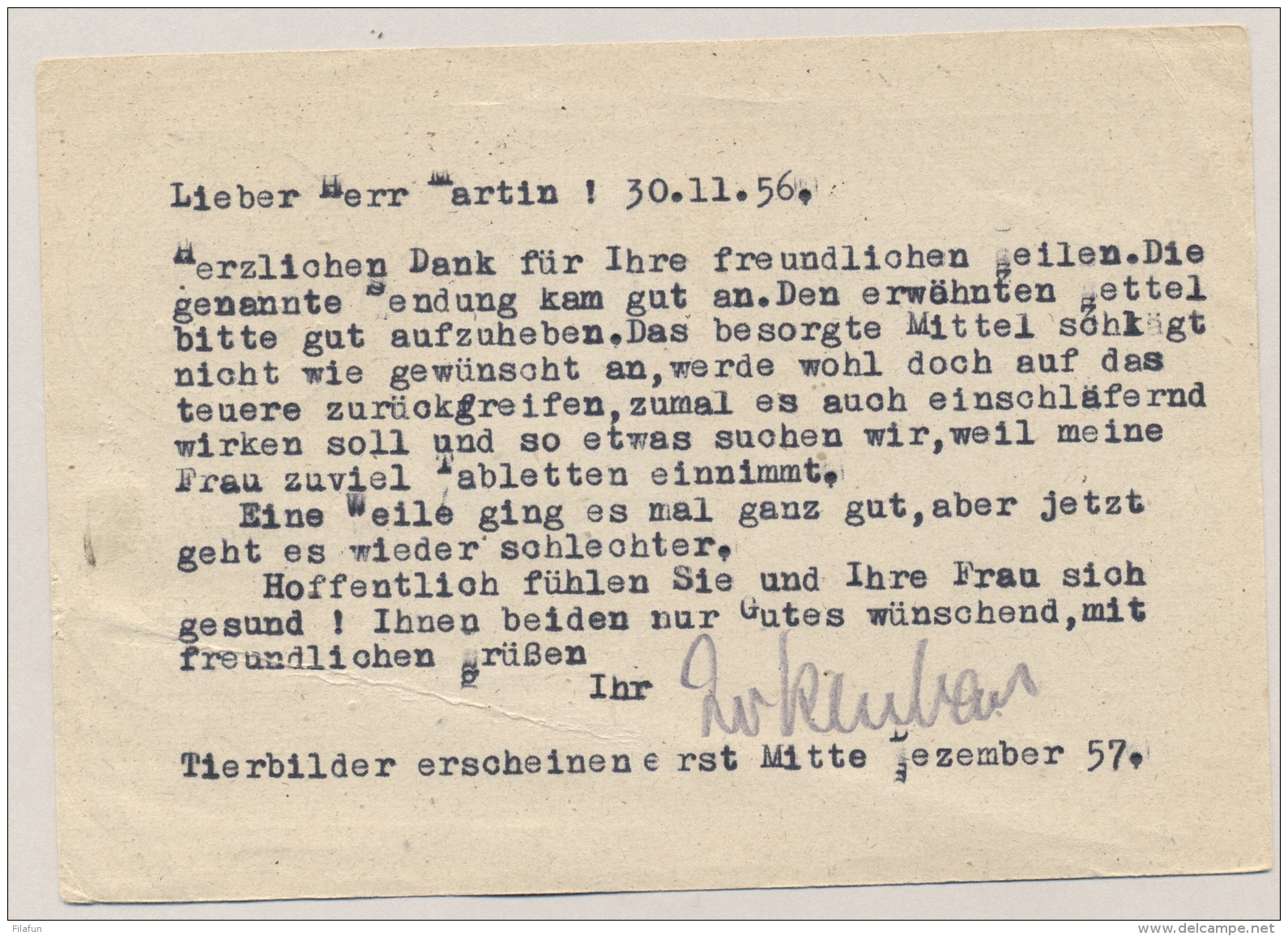 Alliierte Besetzung - 1947 - 4x Postkarte 12 Pf Kontrollratsausgabe