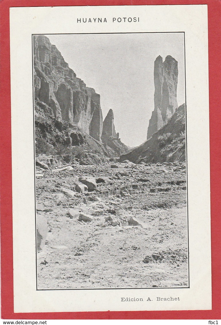 CPA: Bolivie - Huayna Potosi (Publisher Brachet) - Bolivie