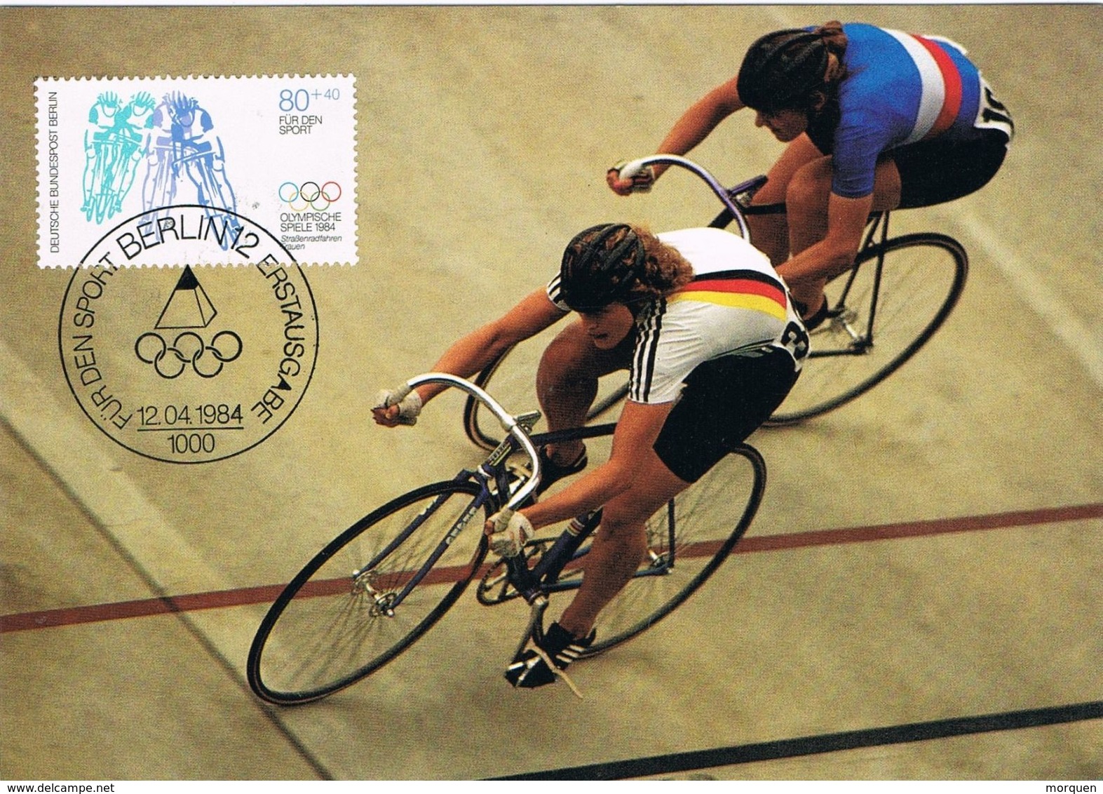 27940. Tarjeta Maxima BERLIN (Alemania Berlin) 1984. Ciclismo Sport - Ciclismo