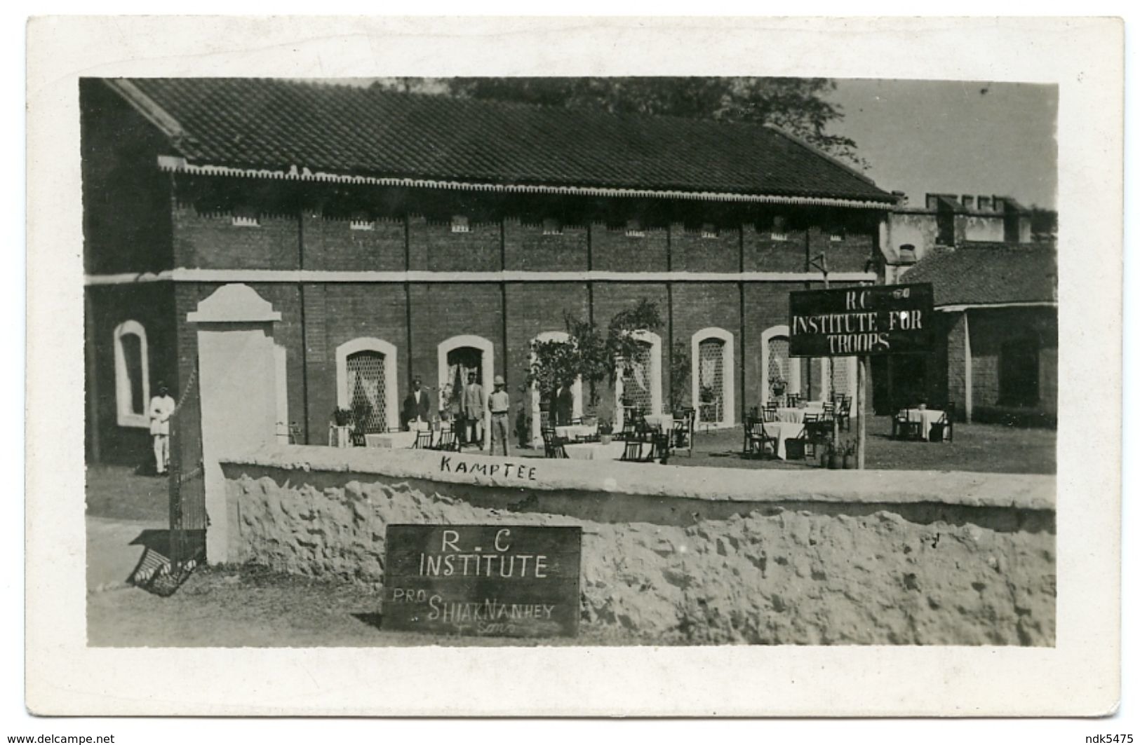 INDIA : KAMPTEE - R. C. INSTITUTE FOR TROOPS - India