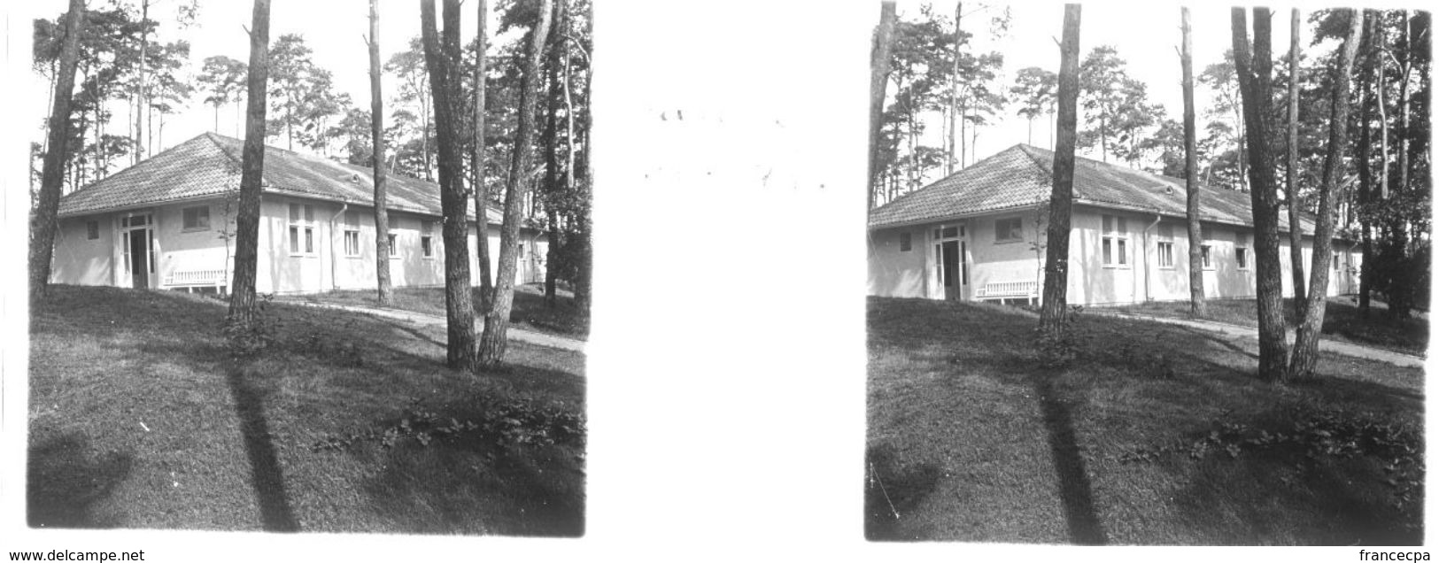 PP 17 - JEUX OLYMPIQUES DE BERLIN 1936 Village Olympique Maison à Darmstadt - Glass Slides
