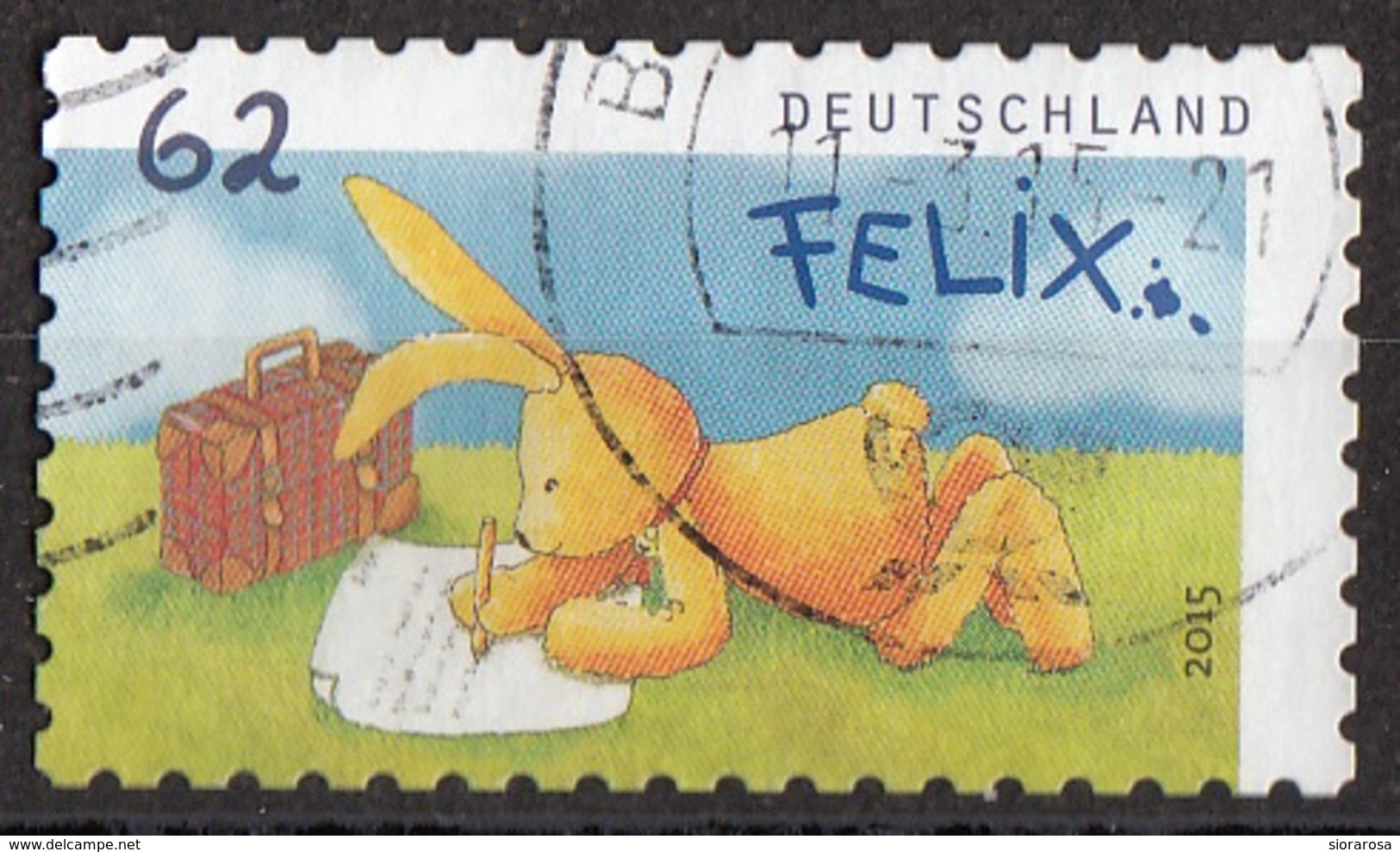 Germania 2015 Mi. 3142 Fumetti Felix The Rabbit - Il Coniglio. Germany Deutschland - Comics