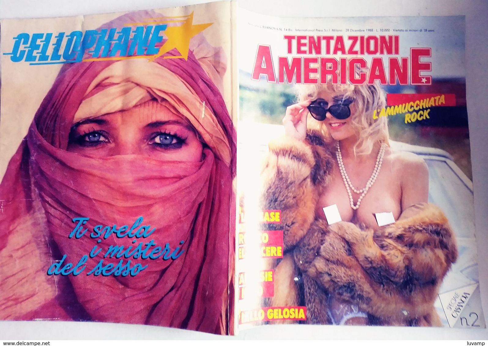 TENTAZIONI AMERICANE SPECIALE CASANOVA -VINTAGE  (50318) - Premières éditions