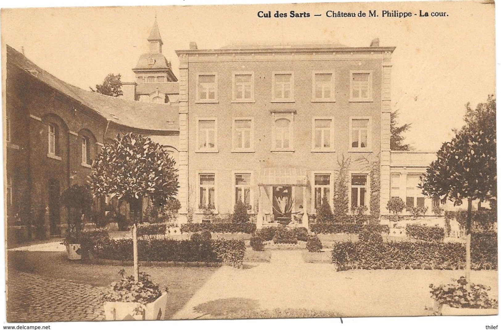 Cul-des-Sarts NA6: Château De M. Philippe. La Cour - Cul-des-Sarts