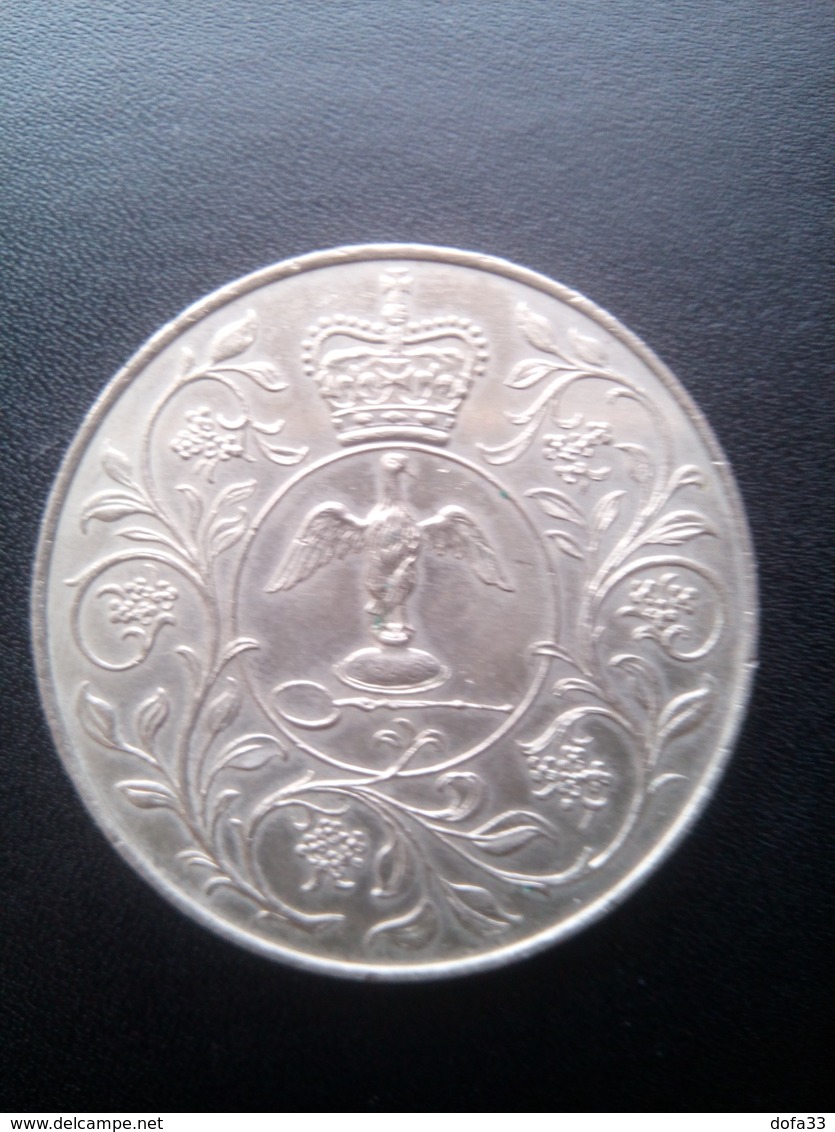 1977 Elizabeth II DG.REG.FG Commémorative Crown - Collections