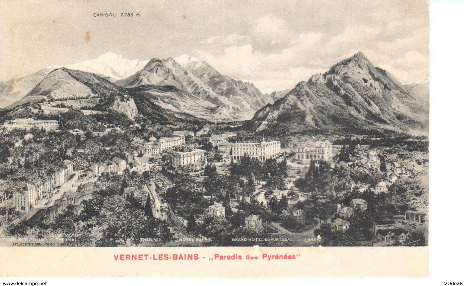 (66) Pyrénées Orientales - CPA - Vernet-les-Bains - Paradis Des Pyrénées - Autres & Non Classés