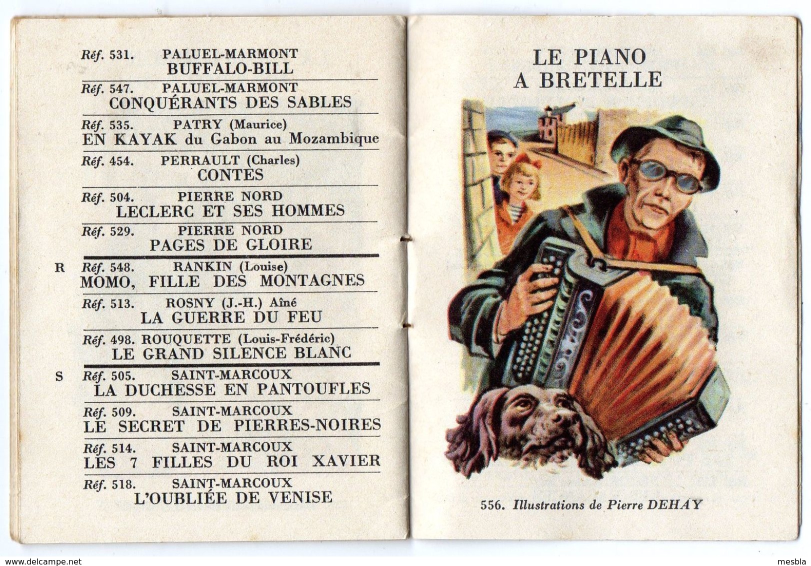 Petit Calendrier - Catalogue - 1957  - Bibliothèque ROUGE  Et OR - Petit Format : 1941-60
