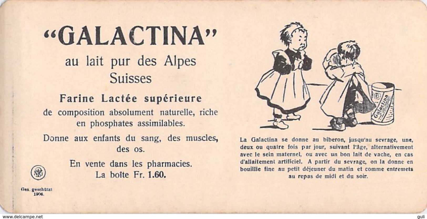 Collection Stéréoscopique GALACTINA N°26 / WEGGIS  (Lucerne) Suisse Vue Générale  -photos Stéréoscopiques NPG 1906 - Stereoscopic