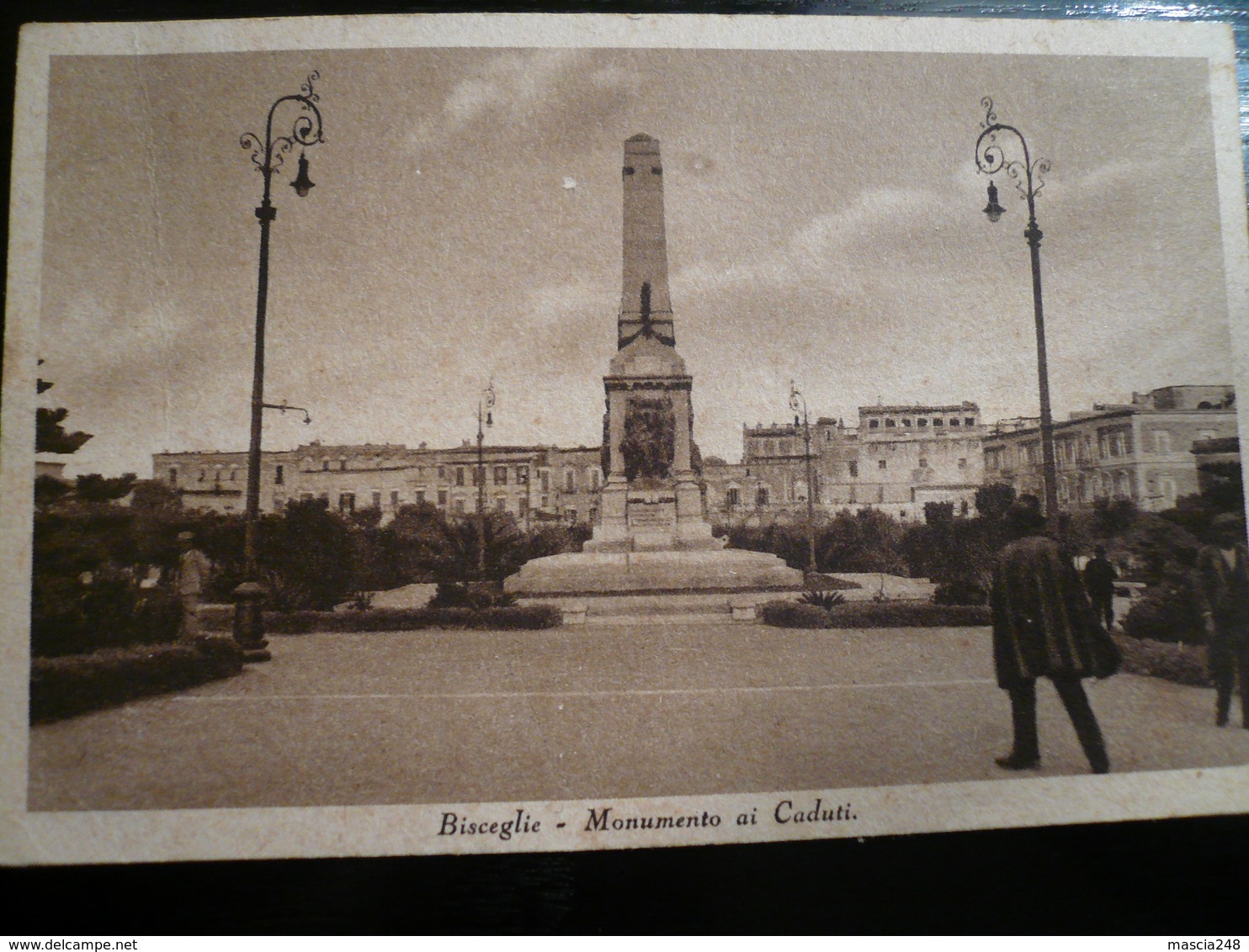 Bisceglie Monumento Caduti   Usata 1934 - Bisceglie