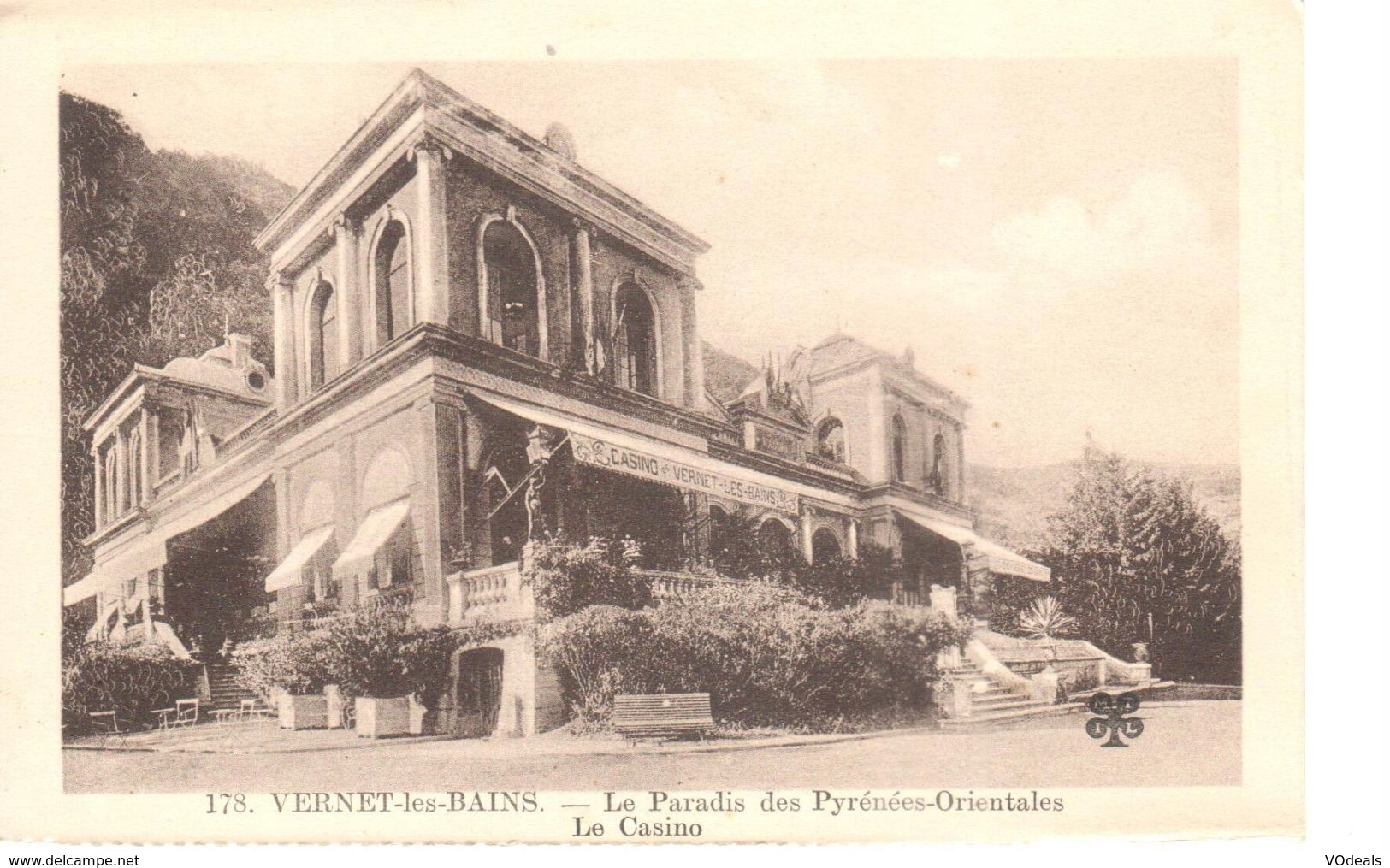 (66) Pyrénées Orientales - CPA - Vernet-les-Bains - Le Casino - Autres & Non Classés