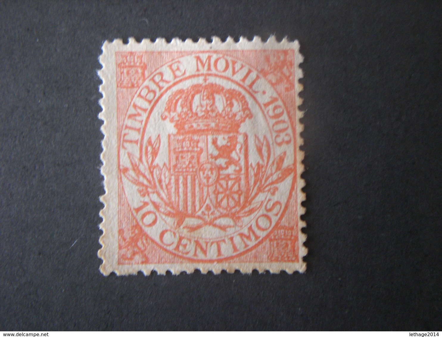 SPAGNA ESPANA 1903 SCUDO DI SPAGNA - Unused Stamps