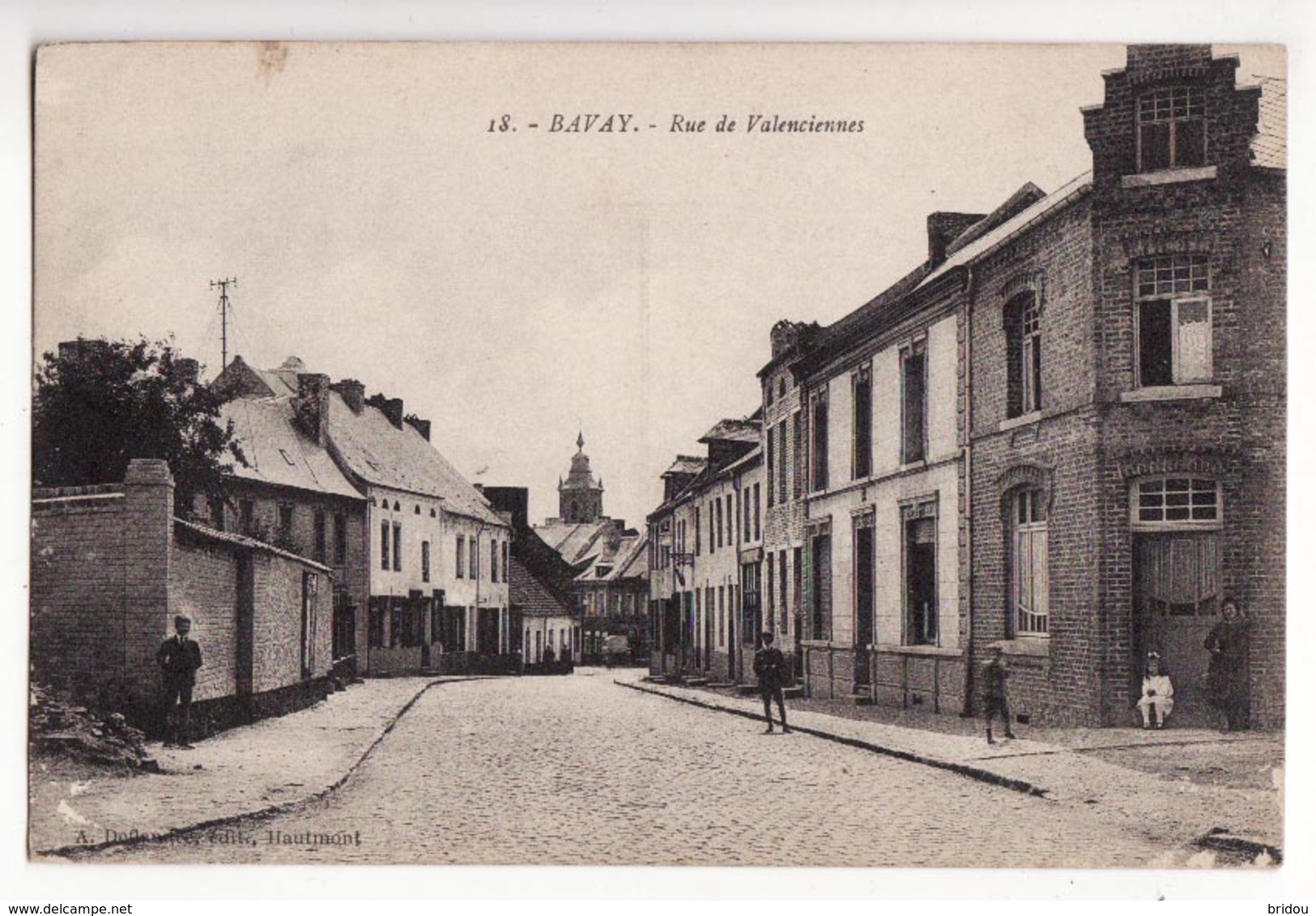 59  BAVAY   Rue De Valenciennes - Bavay