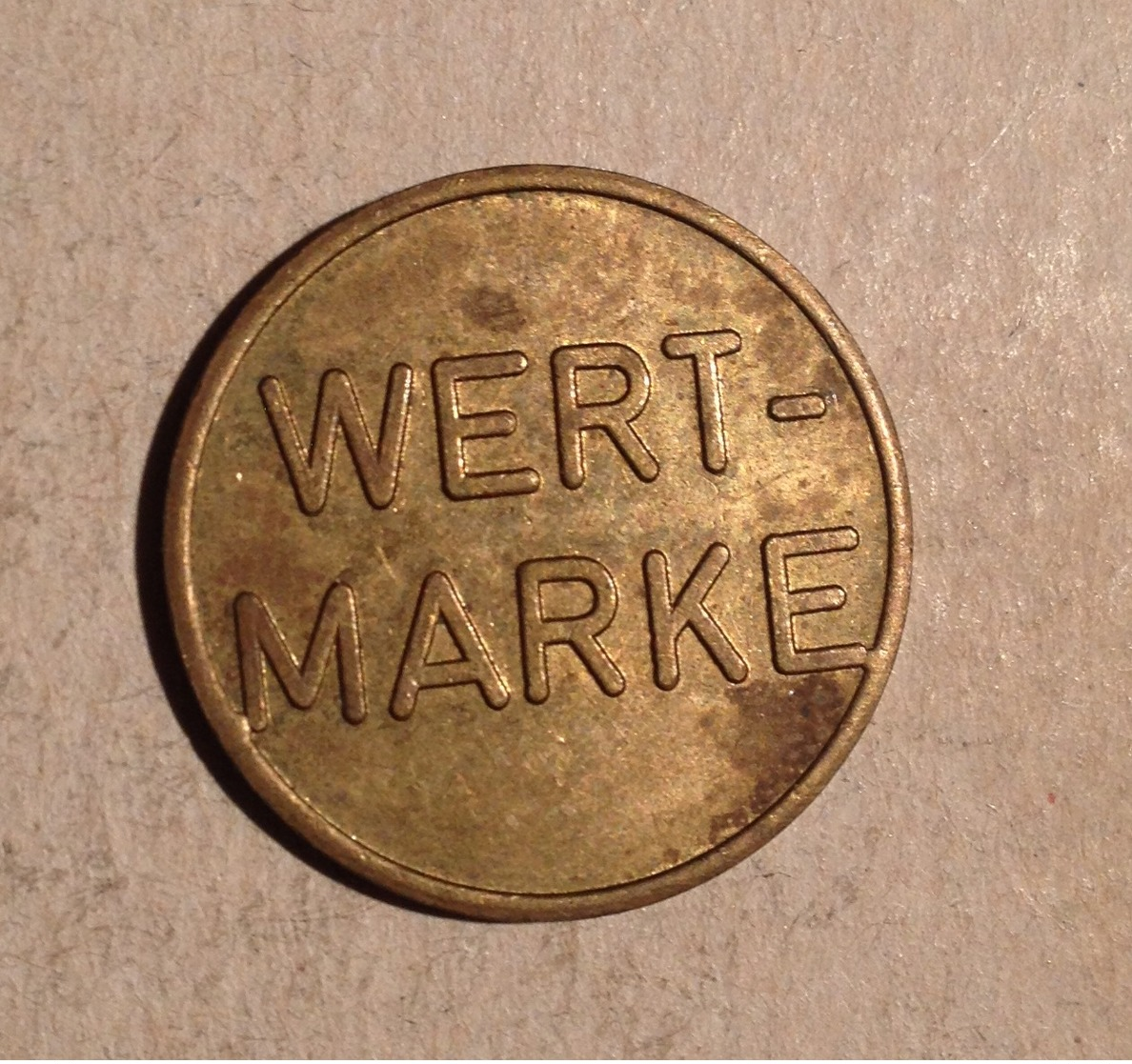 TOKEN JETON GETTONE GERMANIA WERT MARKE DELICOMAT - Monetary/Of Necessity