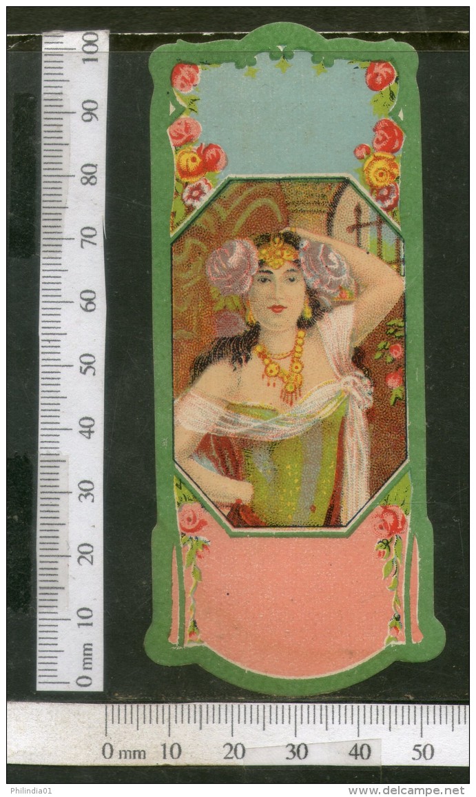 India Vintage Trade Label Women Blank Essential Hair Oil Label # LBL93 - Etiquettes