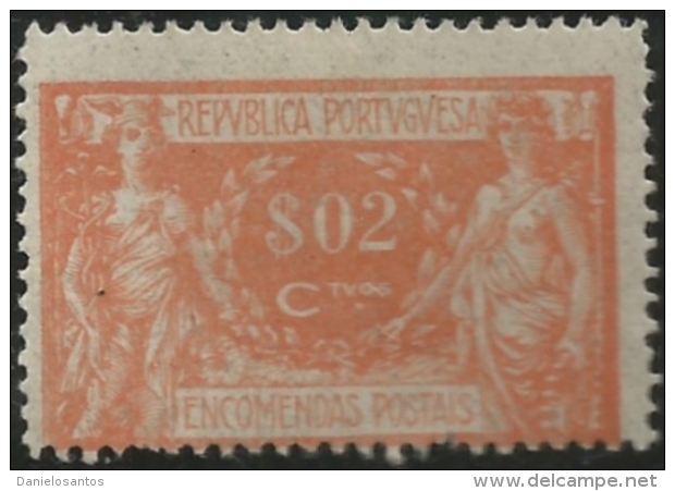 Portugal 1920-22 Parcel Post - Mercury And Commerce PP1 Mint Hinge Mark - Post