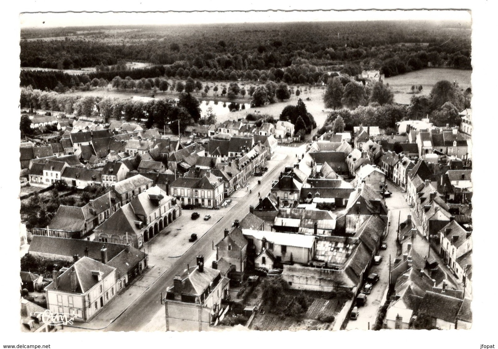 28 EURE ET LOIR - LA FERTE VIDAME Vue Générale Aérienne - Autres & Non Classés