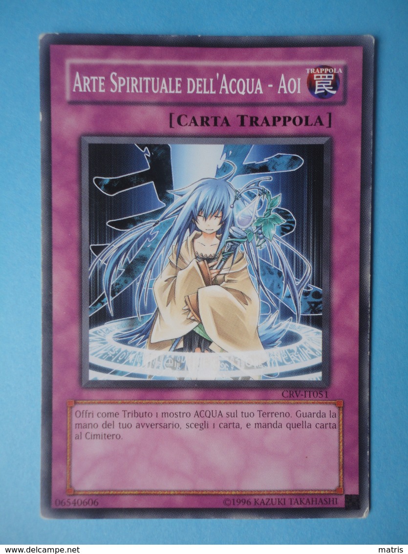 Arte Spirituale Dell'Acqua Aoi - Serie RIVOLUZIONE CIBERNETICA - 2005 - CRV IT051 - Promo AAA - Yu-Gi-Oh