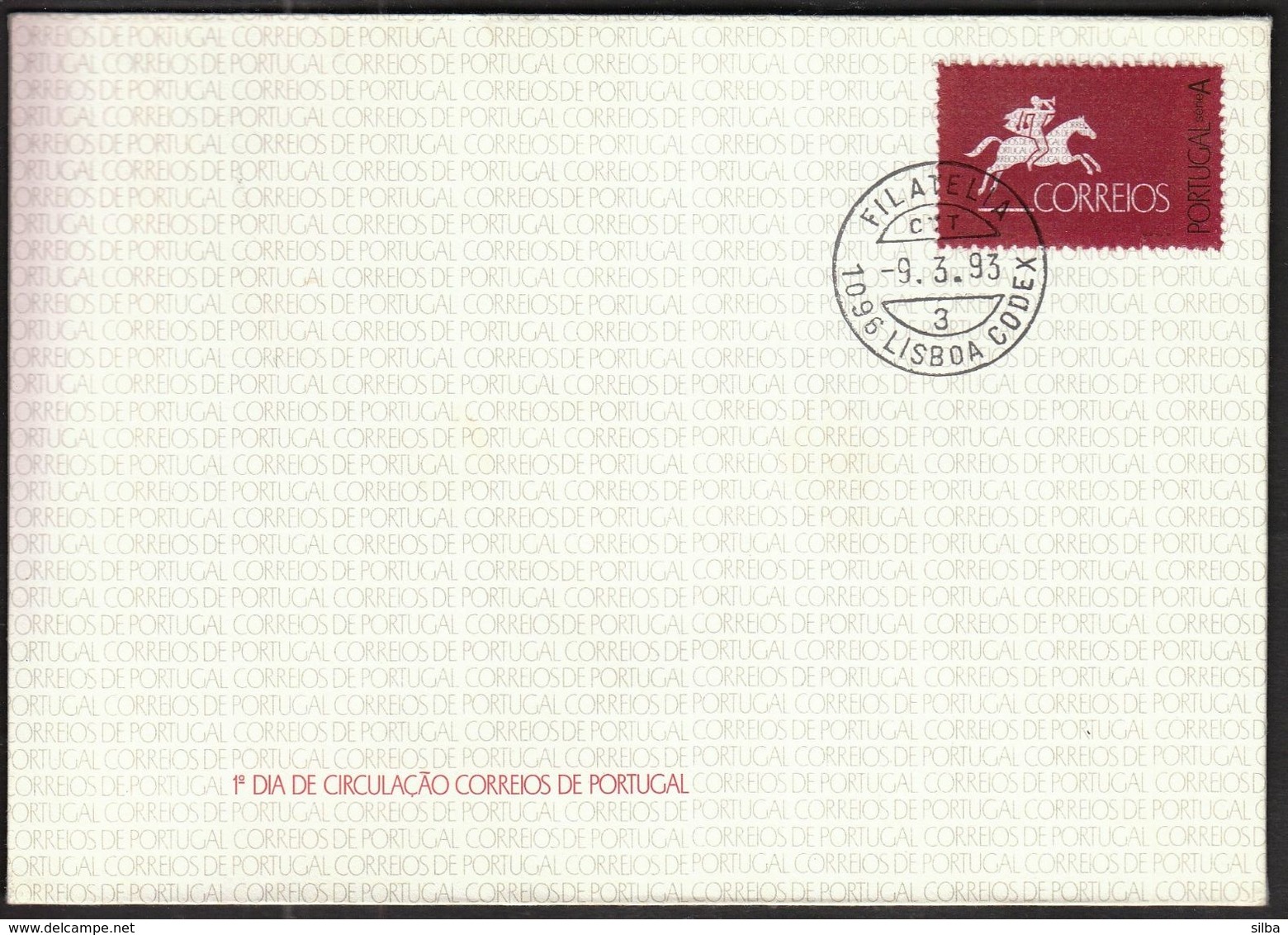 Portugal 1993 / Post, Horse / FDC - FDC