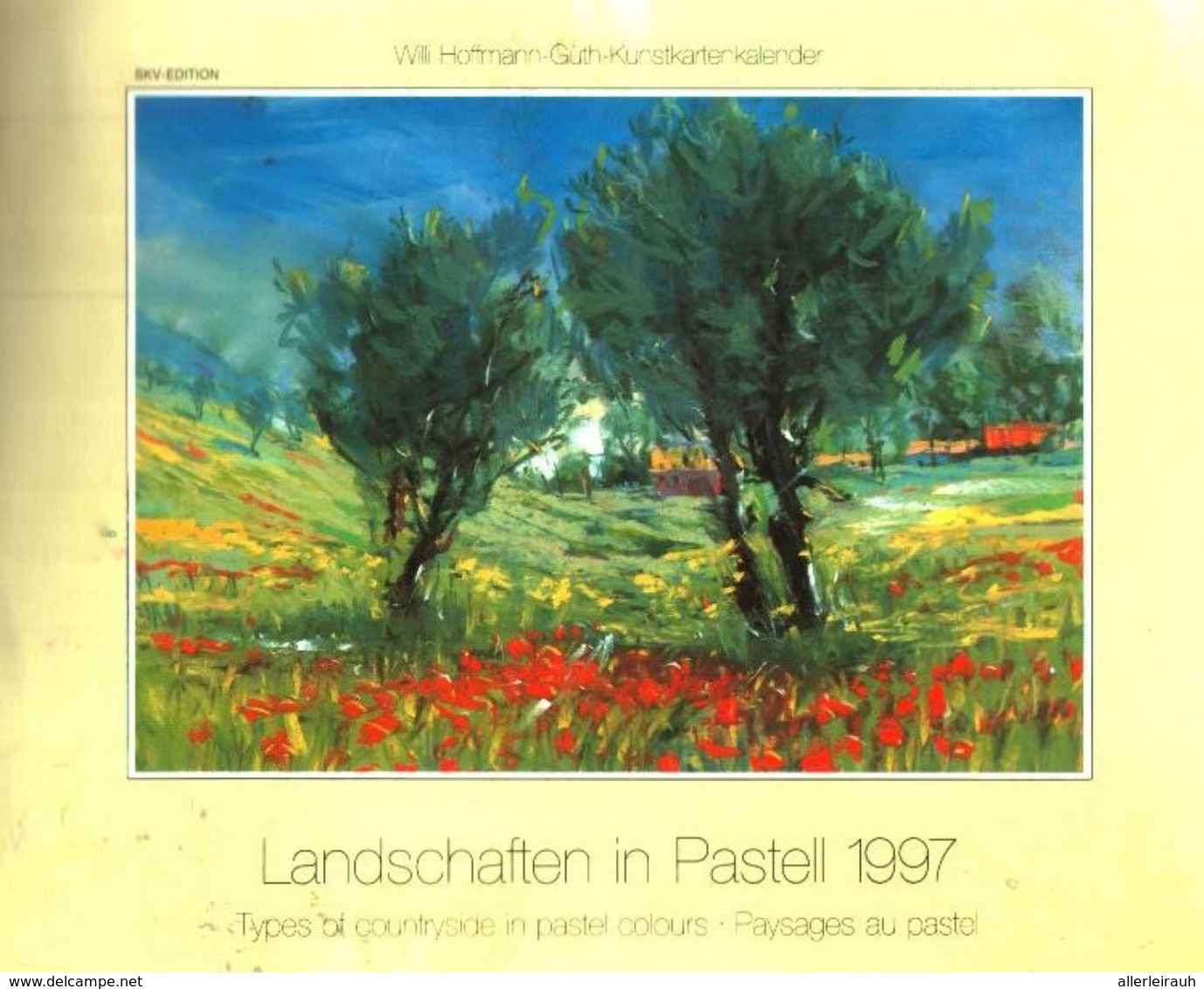 Landschaften In Pastell/ Kalender 1997 - Paketten