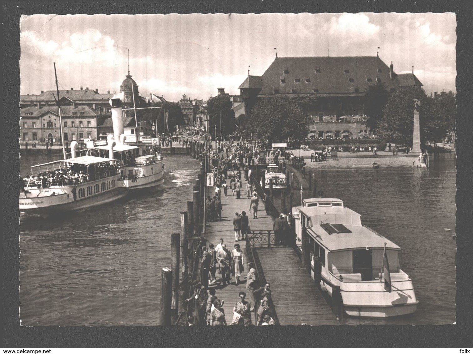 Konstanz Am Bodensee - Hafen Mit Konzil - 1956 - Animiert - Konstanz