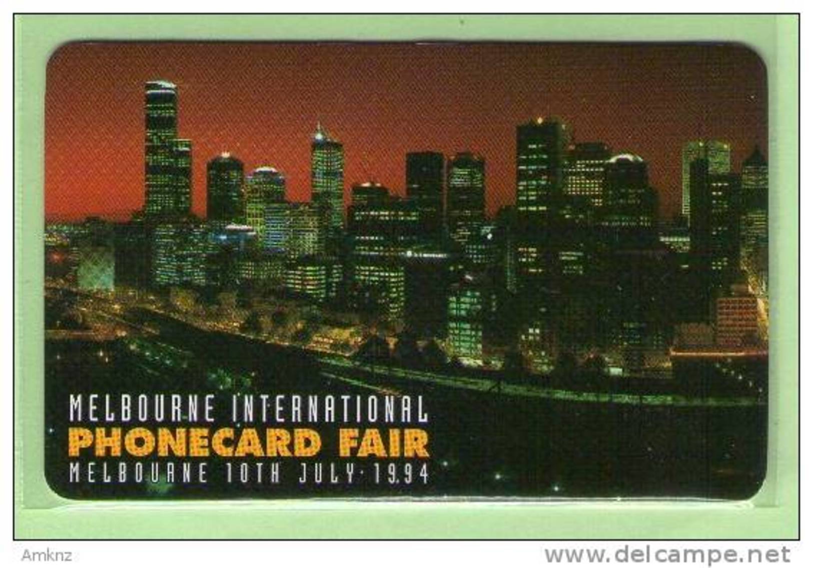 Australia - Paytel - Specimen - 1994 Phonecard Fair, Melbourne, 10 July - Mint - Australien