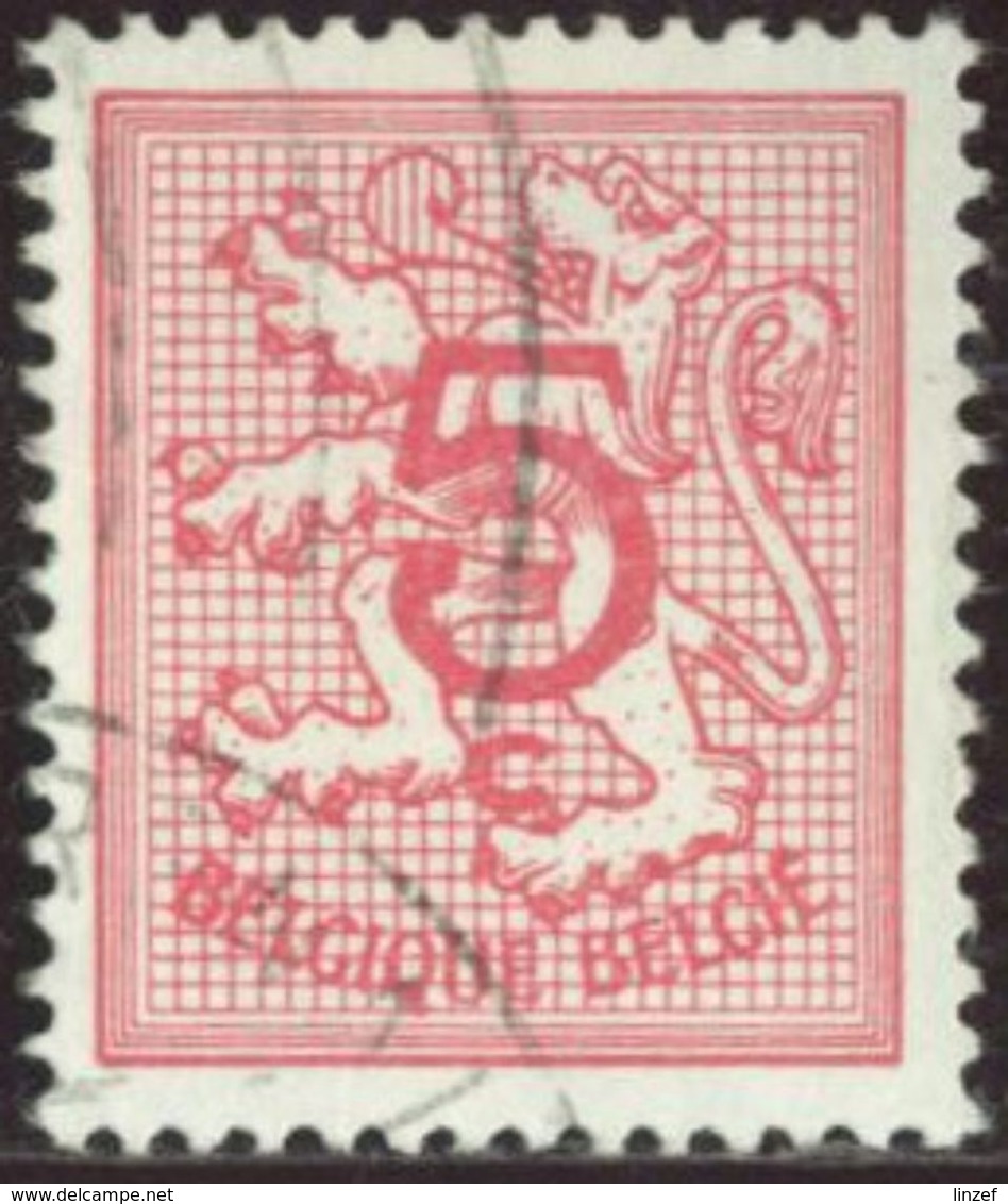 Belgique 1979 Yv. N°1940 - 5c Rose - Oblitéré - 1977-1985 Chiffre Sur Lion