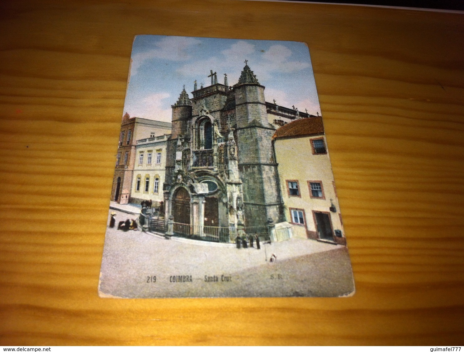 Post Card Portuguese ,"Santa Cruz - Coimbra - Coimbra