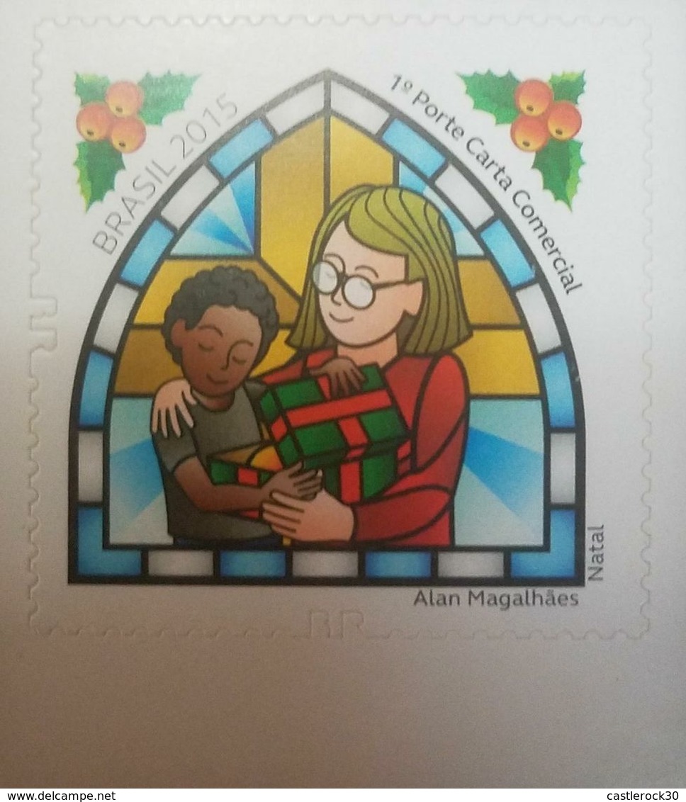 L) 2015 BRAZIL, PEOPLE, BOY, CHRISTMAS, GIFT, MNH - Ungebraucht