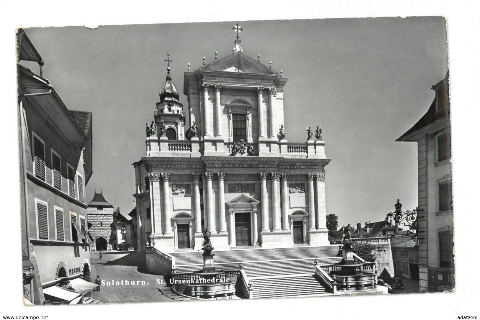 Svizzera Solothurn St. Ursenkathedrale Viaggiata 1957 - Sonstige & Ohne Zuordnung