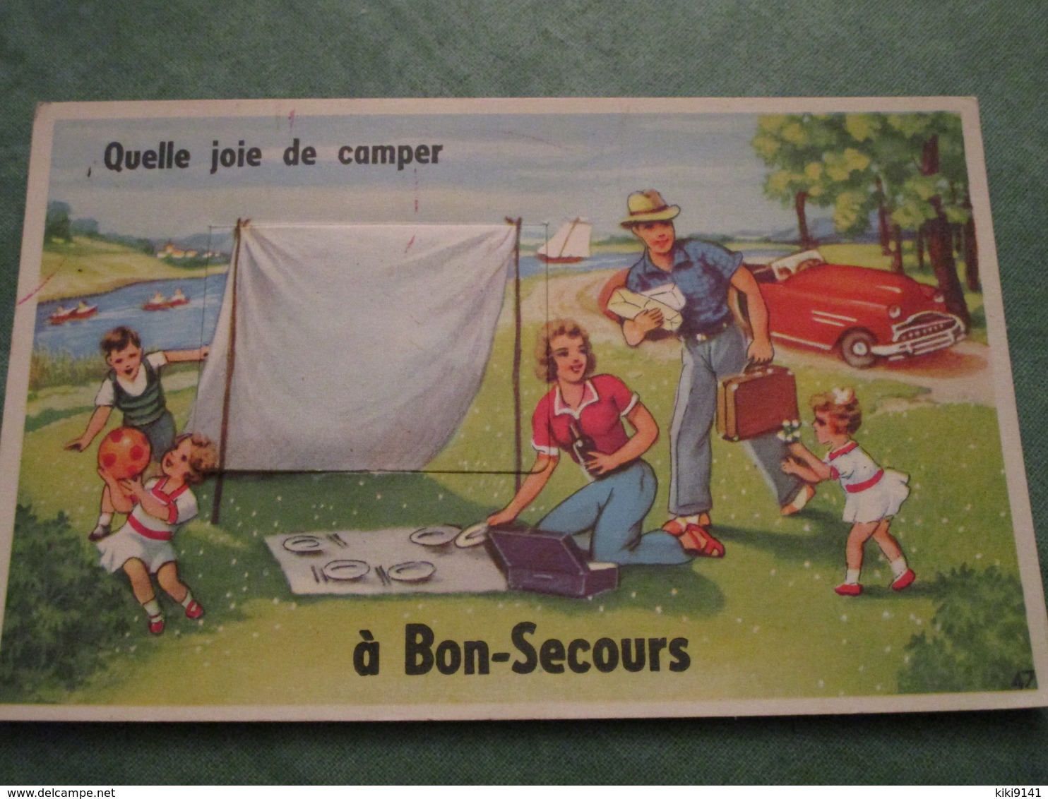 Quelle Joie De Camper à......(carte à Système) - Bonsecours