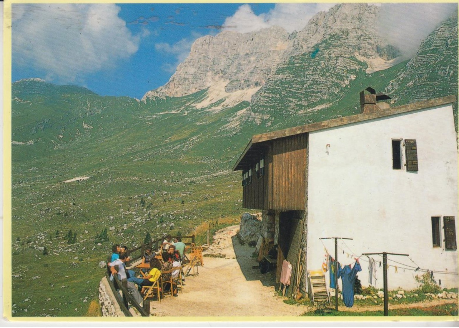 Chiusaforte Udine Altipiani Del Montasio Rifugio G. Di Brazza  T/G - Udine