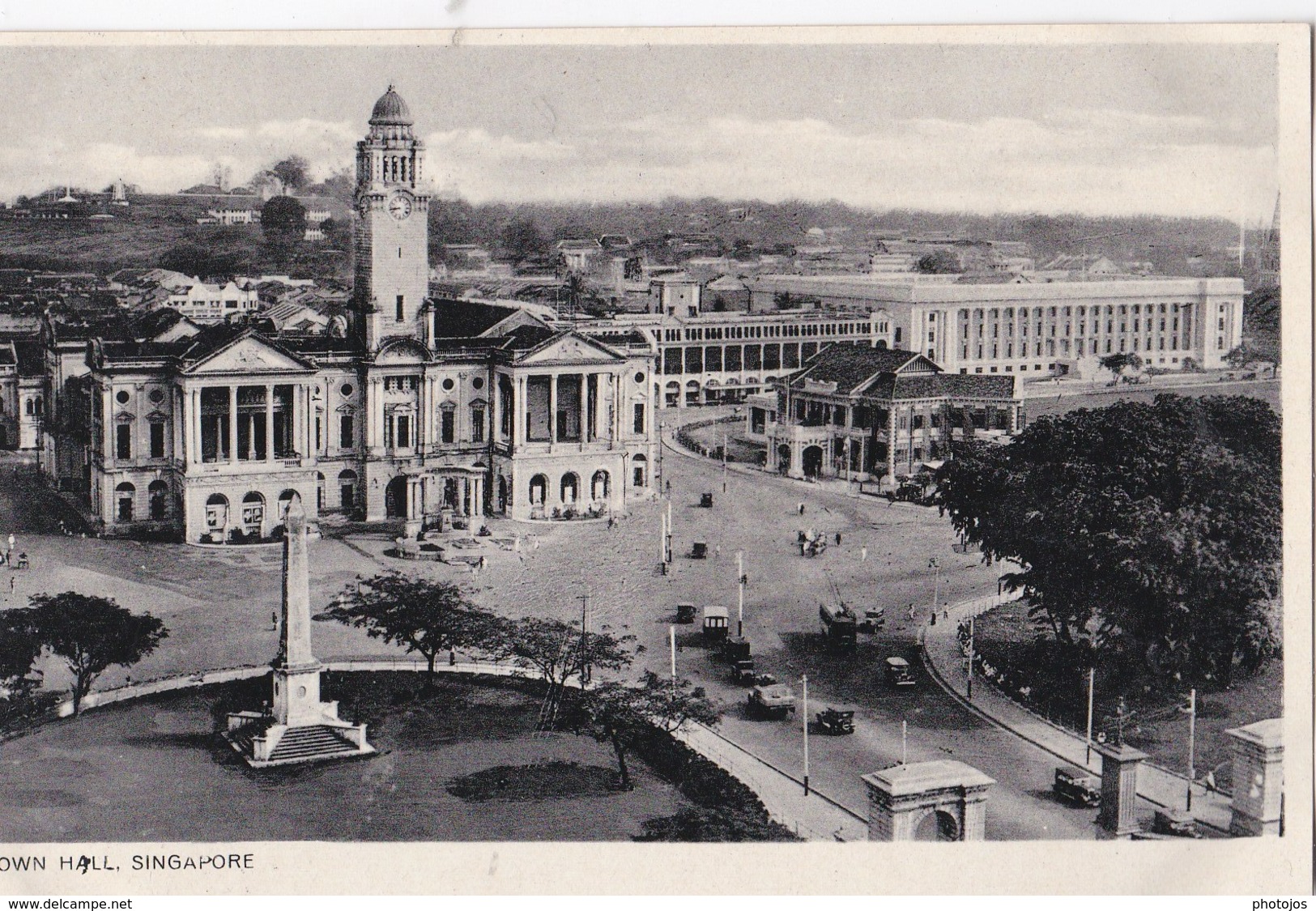 CPA   Singapore  (Malaya Malaisie)     Town Hall    Ed ??? - Malaysia