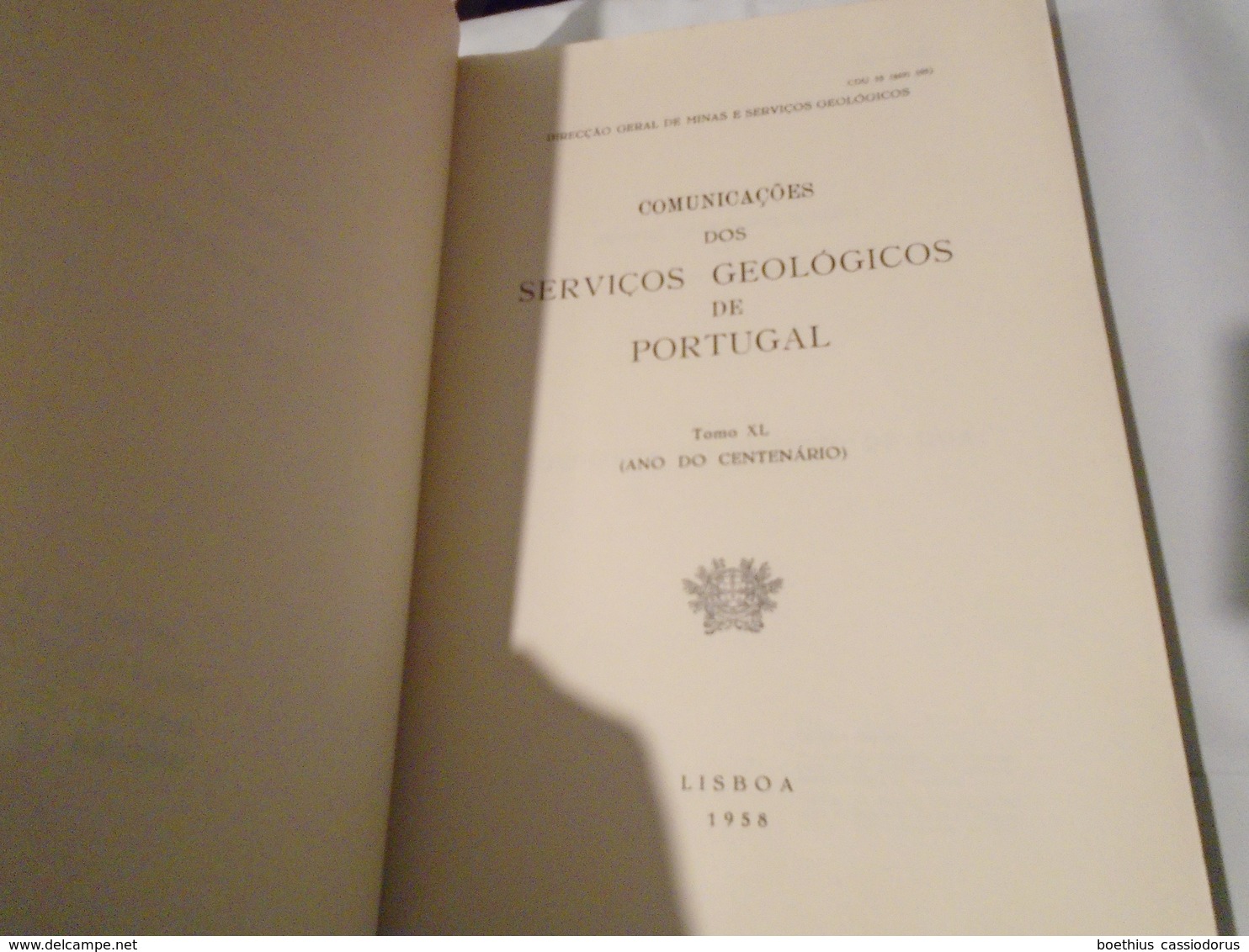 INDE Géologie : BRIGADA GEOLOGICO-MINEIRA DO ESTADO DA INDIA  A GEOLOGIA DO DISTRITO DE GOA  1958  GERHARD OERTEL - Culture