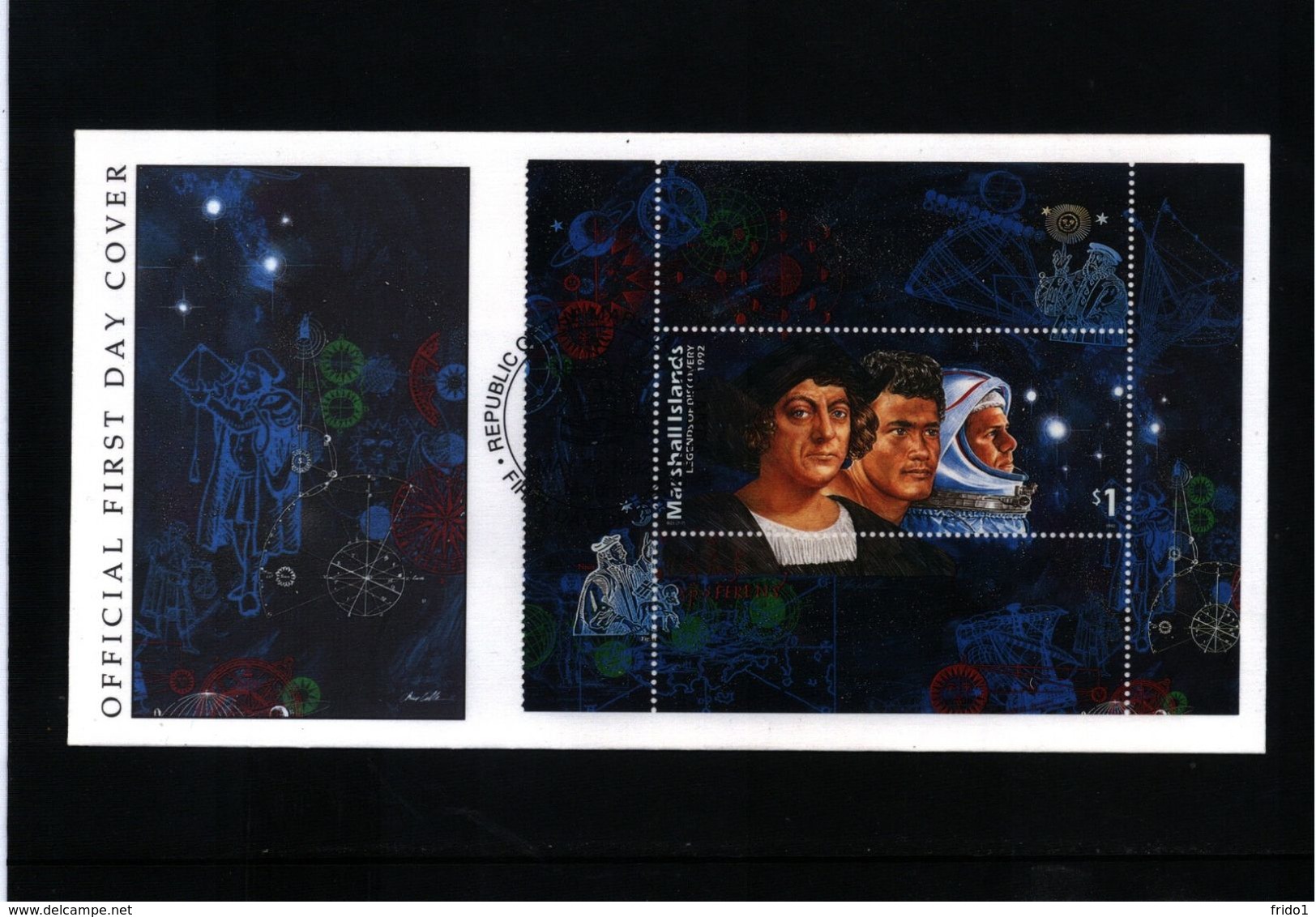 Marshall Islands 1992 Space / Raumfahrt FDC - Oceanía